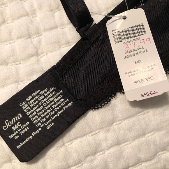 Soma Enhanced Lift bras, 36C - Picture 4 of 5